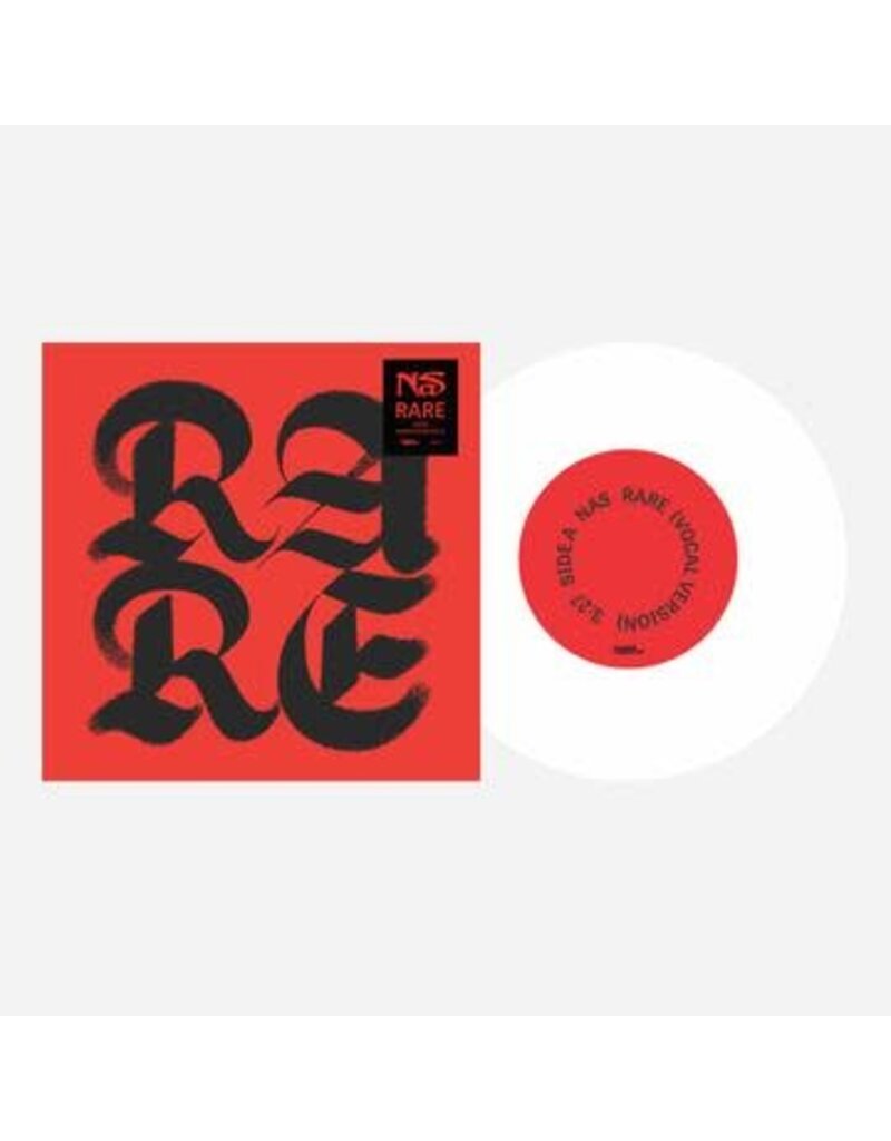 Mass Appeal (LP) Nas - Rare (White Vinyl)  7" Single