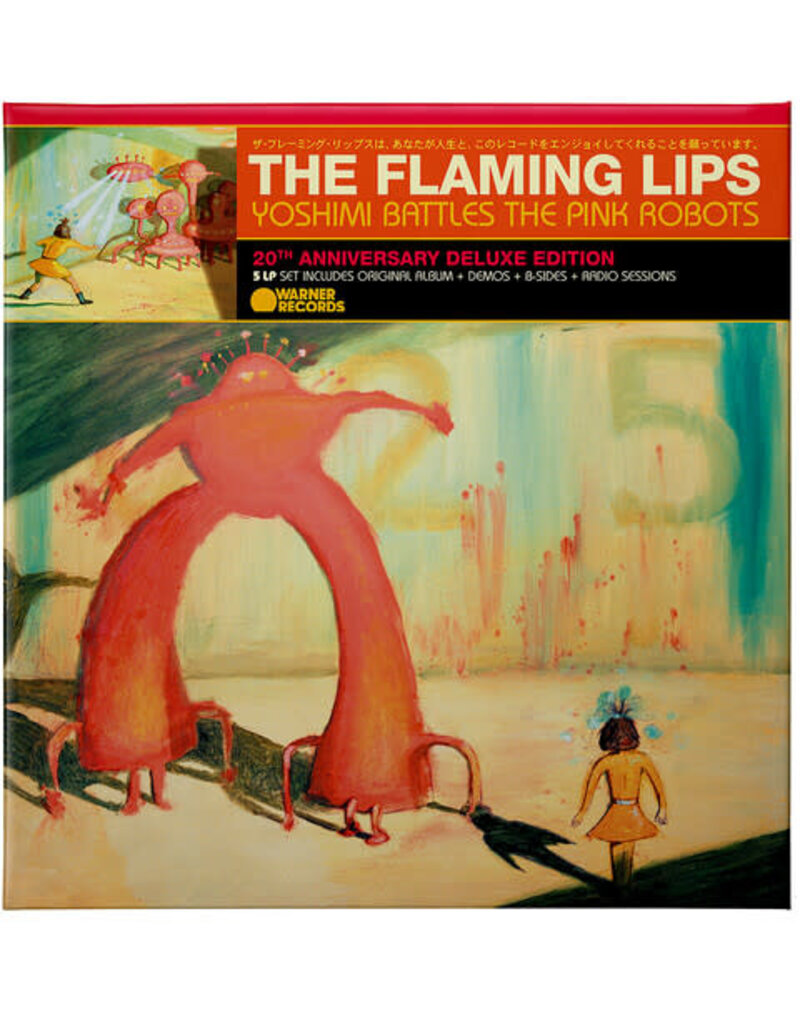 (LP) The Flaming Lips - Yoshimi Battles The Pink Robots (5LP/20th Anniversary Super Deluxe)