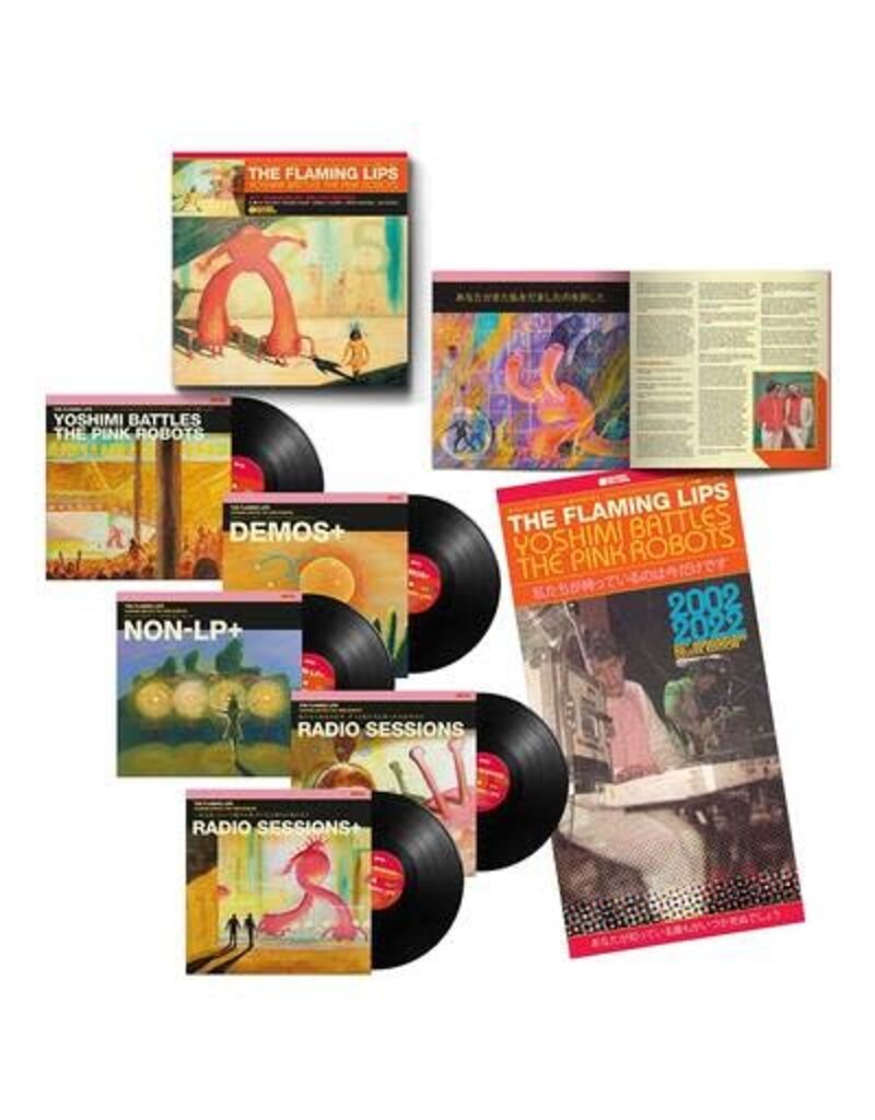 (LP) The Flaming Lips - Yoshimi Battles The Pink Robots (5LP/20th Anniversary Super Deluxe)
