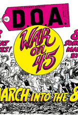 Sudden Death Records (LP) DOA - War On 45 (red vinyl-7 bonus tracks) 40th Anniversary