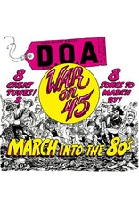 Sudden Death Records (LP) DOA - War On 45 (red vinyl-7 bonus tracks) 40th Anniversary