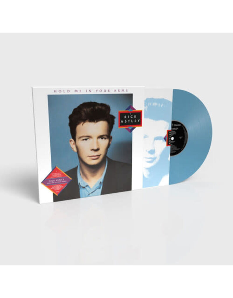 BMG Rights Management (LP) Rick Astley - Hold Me In Your Arms (2023 Remaster) Blue Vinyl