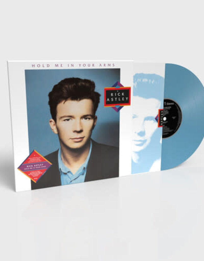 BMG Rights Management (LP) Rick Astley - Hold Me In Your Arms (2023 Remaster) Blue Vinyl