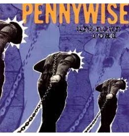 (LP) Pennywise - Unknown Road (30th Anniversary) Orange & Blue Vinyl