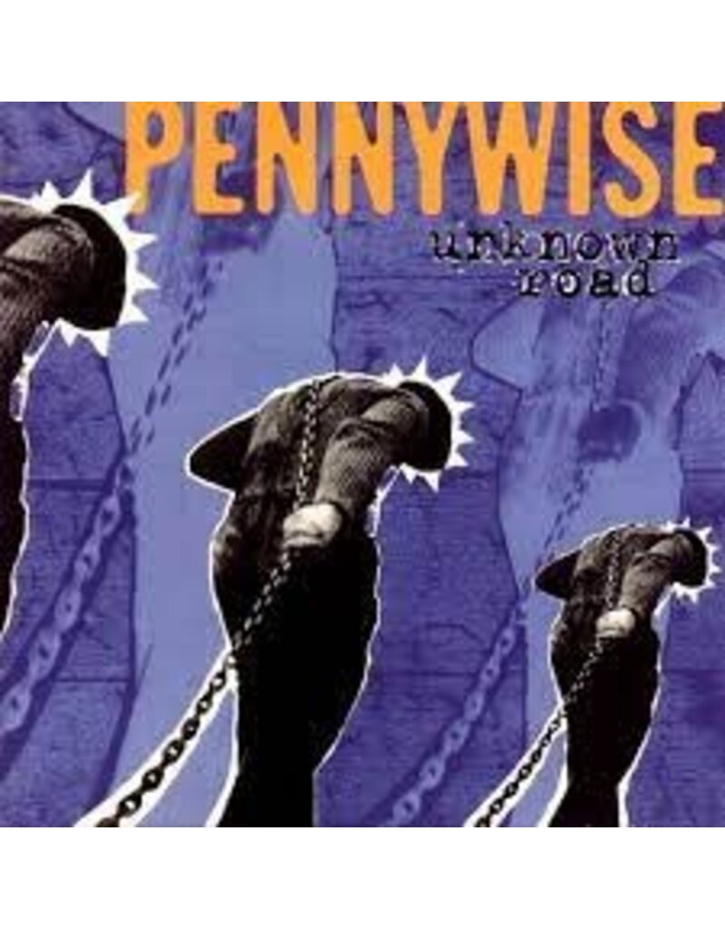 (LP) Pennywise - Unknown Road (30th Anniversary) Orange & Blue Vinyl