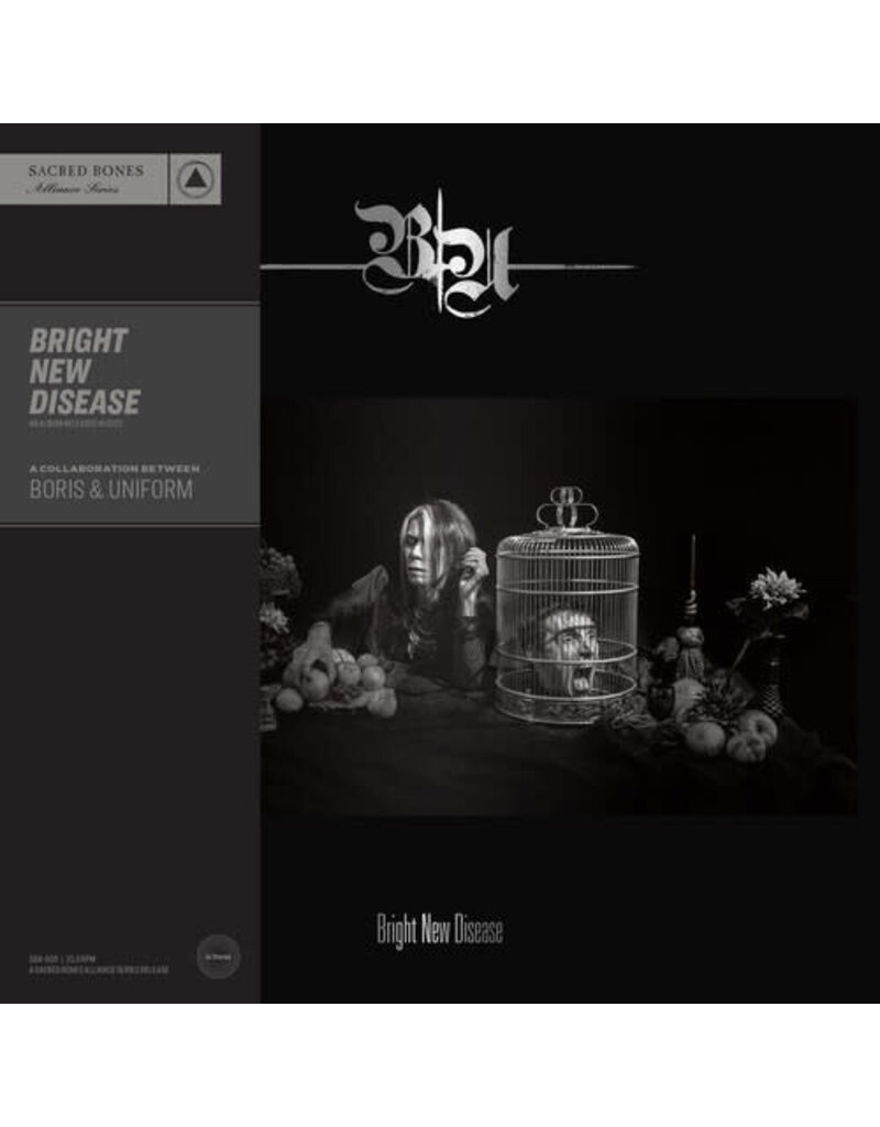 (LP) Boris & Uniform - Bright New Disease (red vinyl)