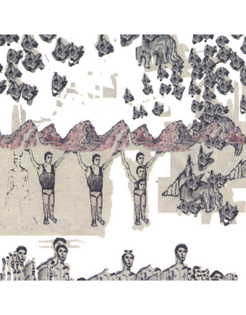 Pronounced Kroog (LP) Sunset Rubdown (Spencer Krug of Wolf Parade) - Snake's Got A Leg (Clear Vinyl)