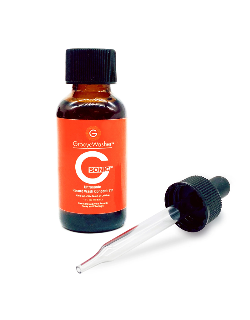 Microforum Distribution GrooveWasher -  GW G-Sonic Ultrasonic Concentrate 1oz Bottle