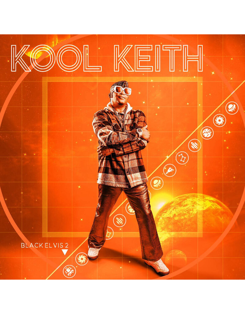 Mello Music Group (LP) Kool Keith - Black Elvis 2 (Indie: Electric Orange Vinyl)