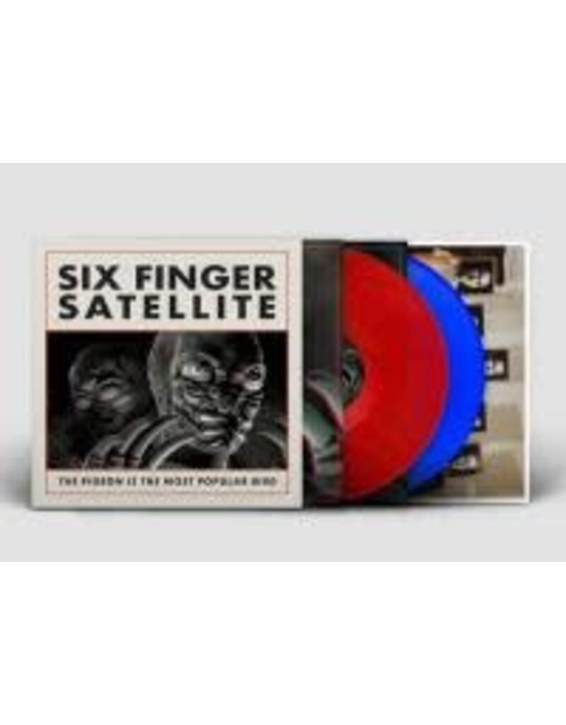 (LP) Six Finger Satellite - The Pigeon Is The Most Popular Bird (2LP) LOSER-edition: Red & Blue Vinyl