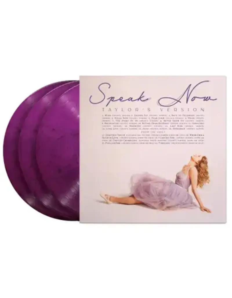 Republic (LP) Taylor Swift - Speak Now (Taylor's Version) (Orchid Marbled Vinyl) (3LP)