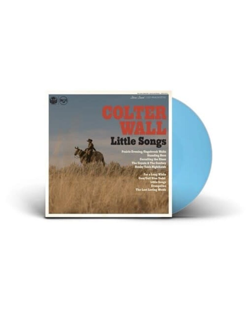 (LP) Colter Wall - Little Songs (Indie: LTD Opaque Baby Blue) DISCONTINUED