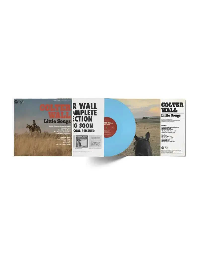 (LP) Colter Wall - Little Songs (Indie: LTD Opaque Baby Blue) DISCONTINUED