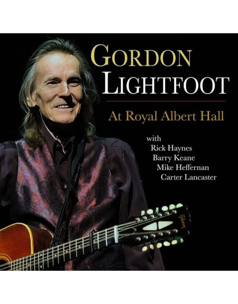 Linus (CD) Gordon Lightfoot - At Royal Albert Hall (2CD) May 24, 2016  (241)