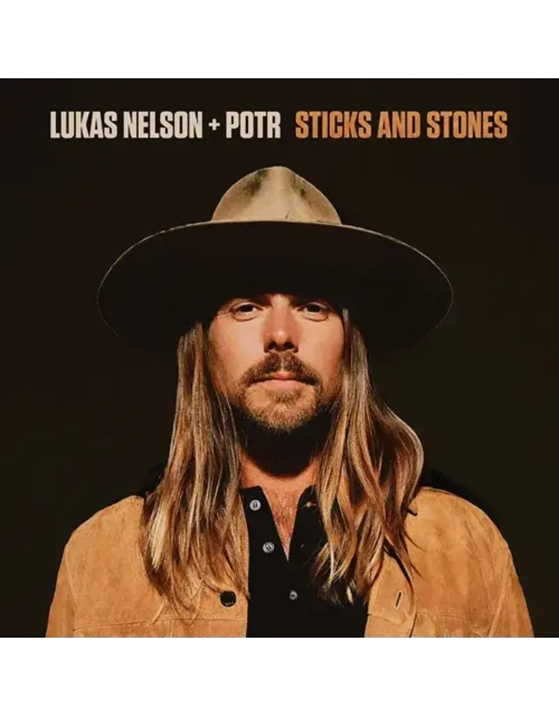 (LP) Lukas Nelson & Promise Of The Real - Sticks and Stones (Indie: Opaque dark blue w/ white swirl)