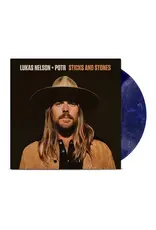 (LP) Lukas Nelson & Promise Of The Real - Sticks and Stones (Indie: Opaque dark blue w/ white swirl)