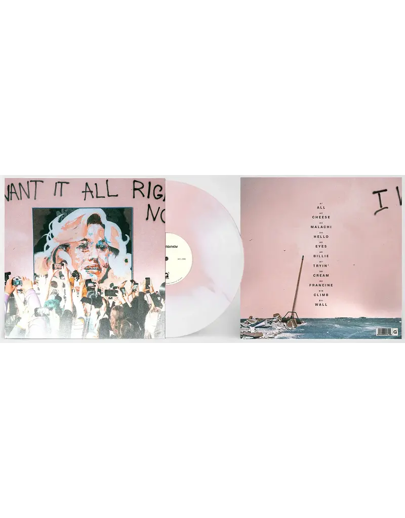 (LP) Grouplove - I Want It All Right Now (Indie: Limited Edition Baby Pink & White)