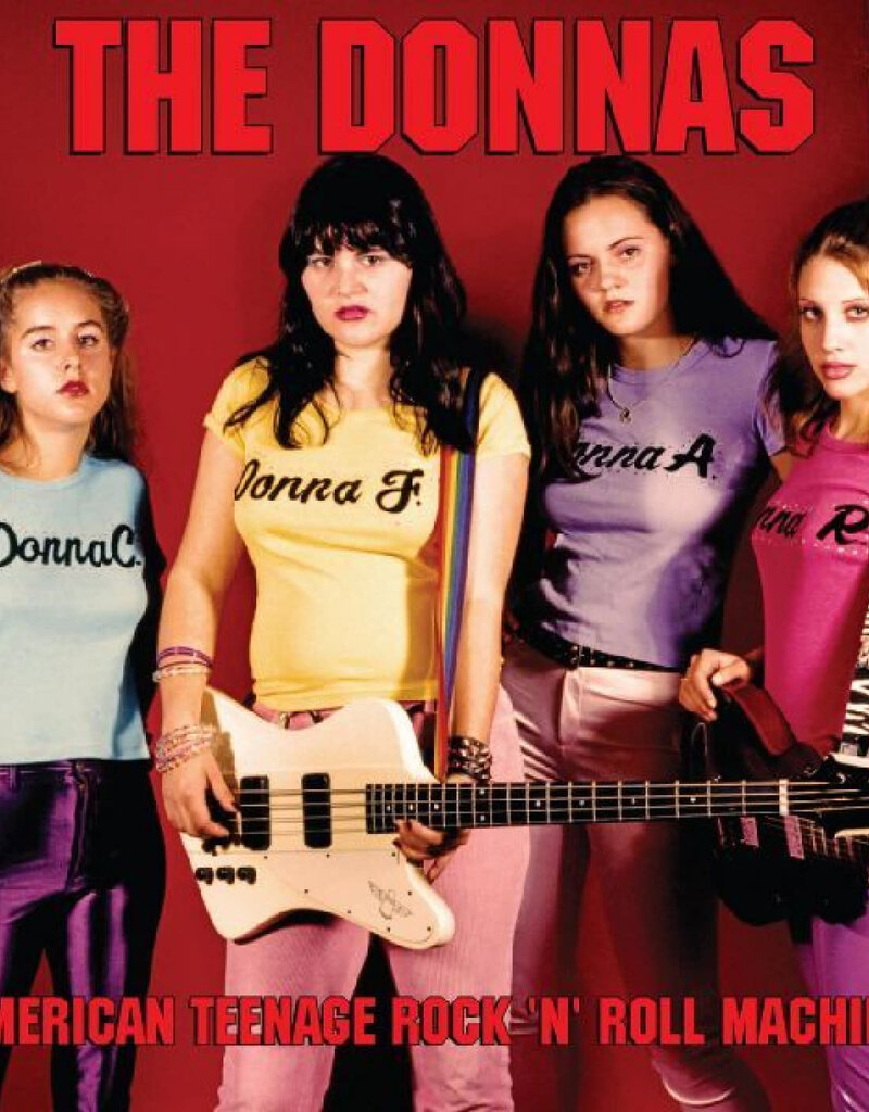 (LP) Donnas, The - American Teenage Rock 'N' Roll Machine (Fire Orange W/Black Swirl Vinyl)