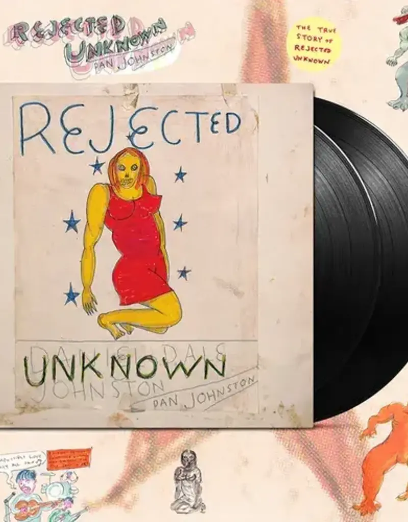 yip-eye records (LP) Daniel Johnston - Rejected Unknown (2LP)