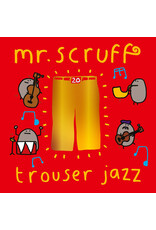 (LP) Mr. Scruff - Trouser Jazz (20th Anniversary Edition) Blue & Red Vinyl