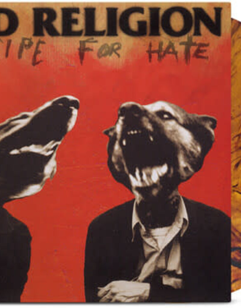 (LP) Bad Religion - Recipe For Hate (30th Anniversary) Tiger's Eye Coloured Vinyl