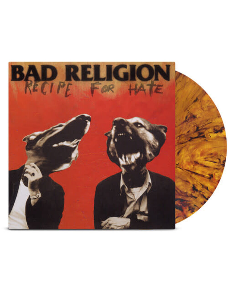 (LP) Bad Religion - Recipe For Hate (30th Anniversary) Tiger's Eye Coloured Vinyl