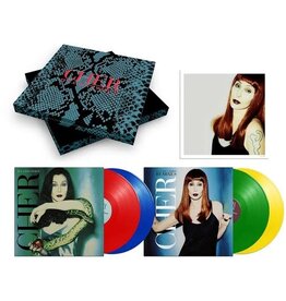 (LP) Cher - It's A Man's World (Deluxe Edition Box Set: 4LP on Red, Blue, Green & Yellow Vinyl)