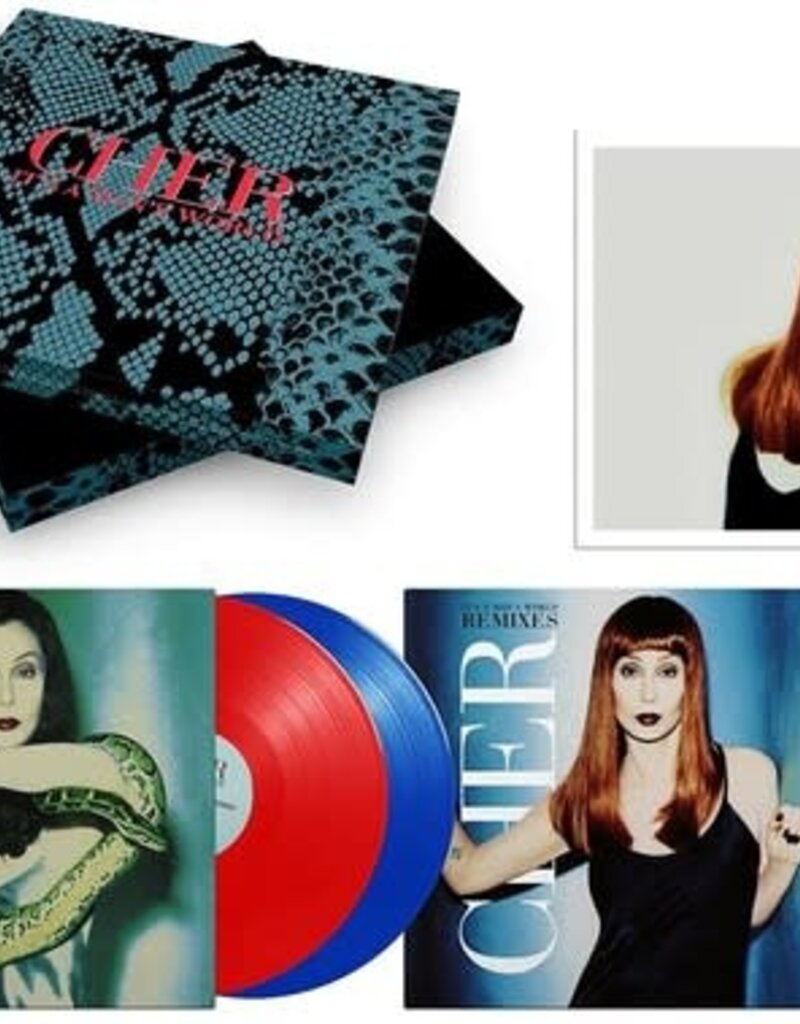 (LP) Cher - It's A Man's World (Deluxe Edition Box Set: 4LP on Red, Blue, Green & Yellow Vinyl)