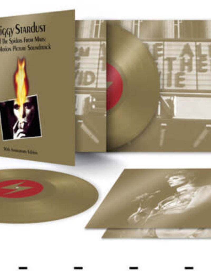 (LP) David Bowie - Ziggy Stardust and The Spiders From Mars O.S.T. (2LP) Gold Vinyl Edition 50th Ann.