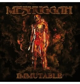 Atomic Fire (LP) Meshuggah - Immutable (Indie: Orange Coloured Circle Black Vinyl) Third Press