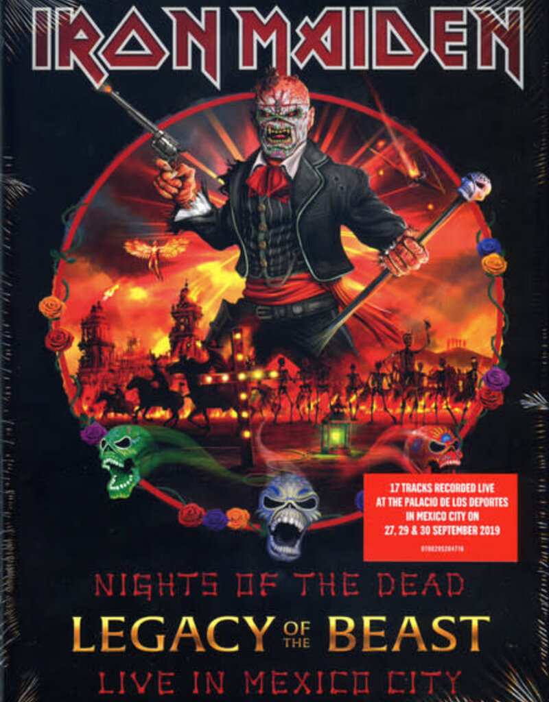 (CD) Iron Maiden – Nights Of The Dead, Legacy Of The Beast: Live In Mexico City (2CD Deluxe Edition)