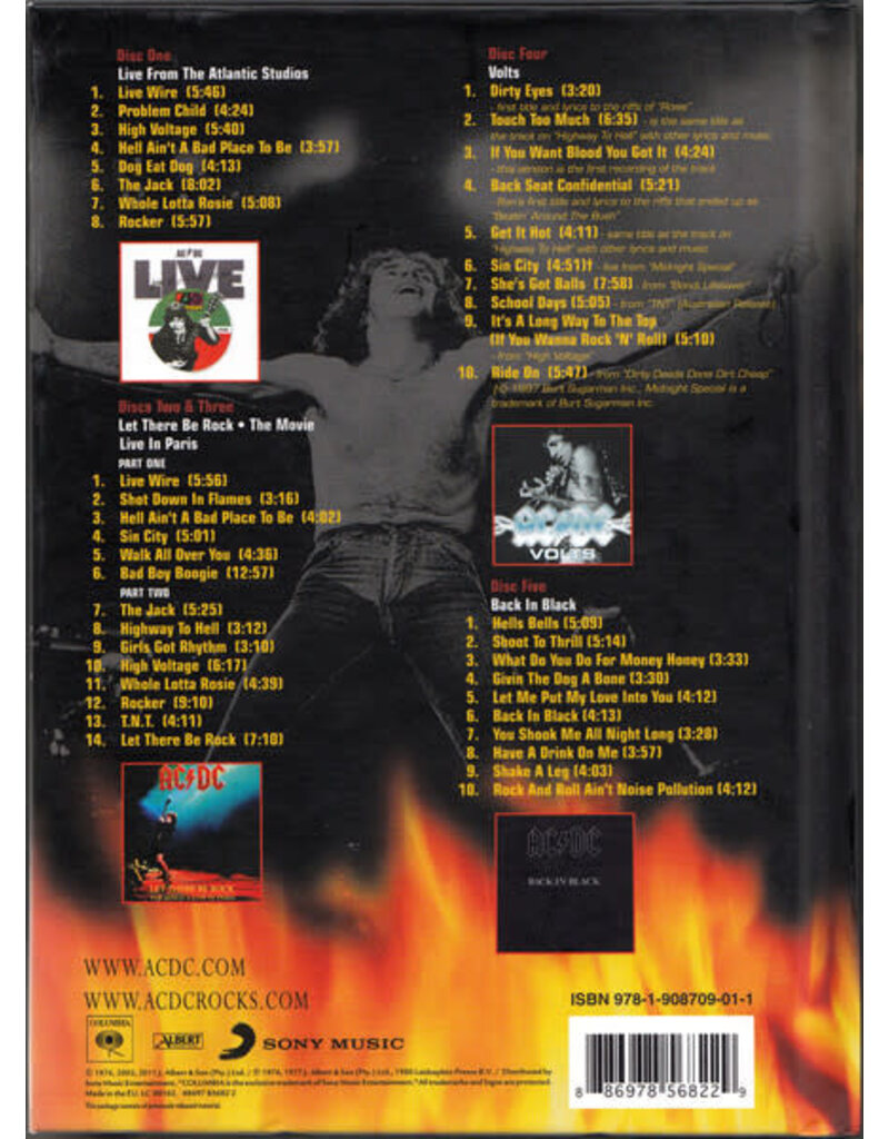 (Used CD) AC/DC – Bonfire (5CD Box Set)