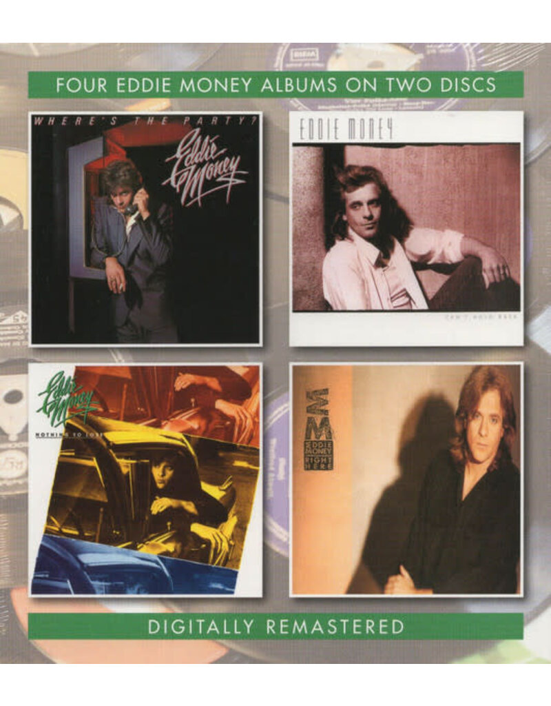 (Used CD) Eddie Money – Where's The Party? / Can't Hold Back / Nothing To Lose / Right Here (2CD)