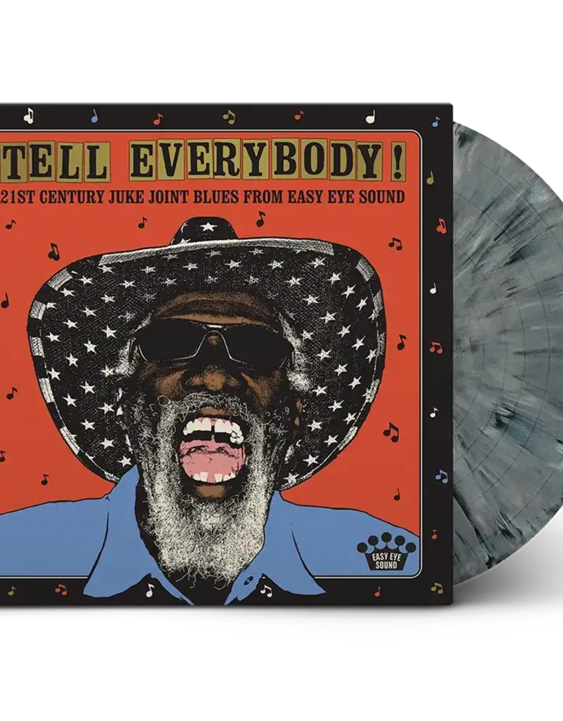 Easy Eye Sound (LP) Various - Tell Everybody! (Indie: Gray Marble Vinyl) 21st Century Juke Joint Blues