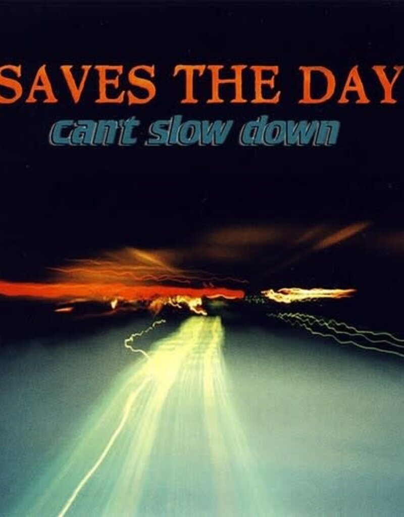 Equal Vision (LP) Saves The Day - Can't Slow Down (2023 Reissue) Transparent Black Ice Vinyl