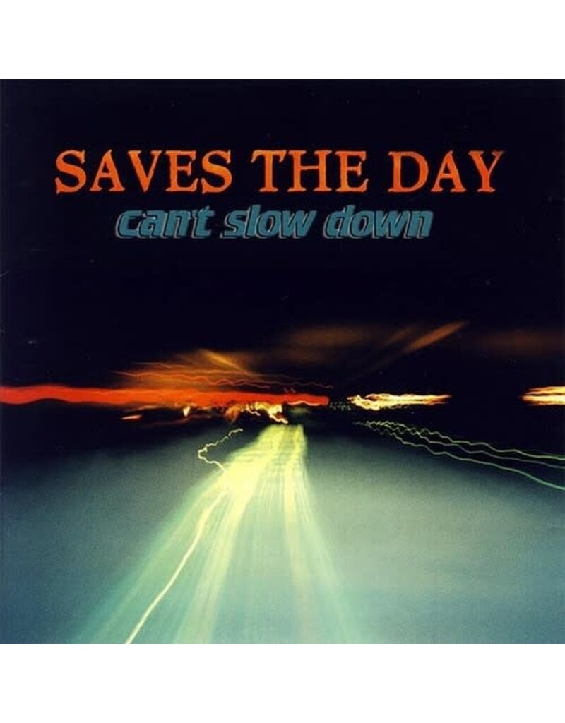 Equal Vision (LP) Saves The Day - Can't Slow Down (2023 Reissue) Transparent Black Ice Vinyl