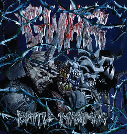 Pit Records (LP) Gwar - Battle Maximus: 10th Anniversary Edition (Crystal Blue w/Dark Blue Swirl)