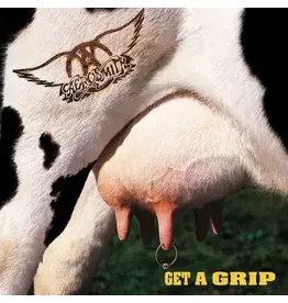 (LP) Aerosmith - Get A Grip (2LP/Black & White Split coloured Vinyl)