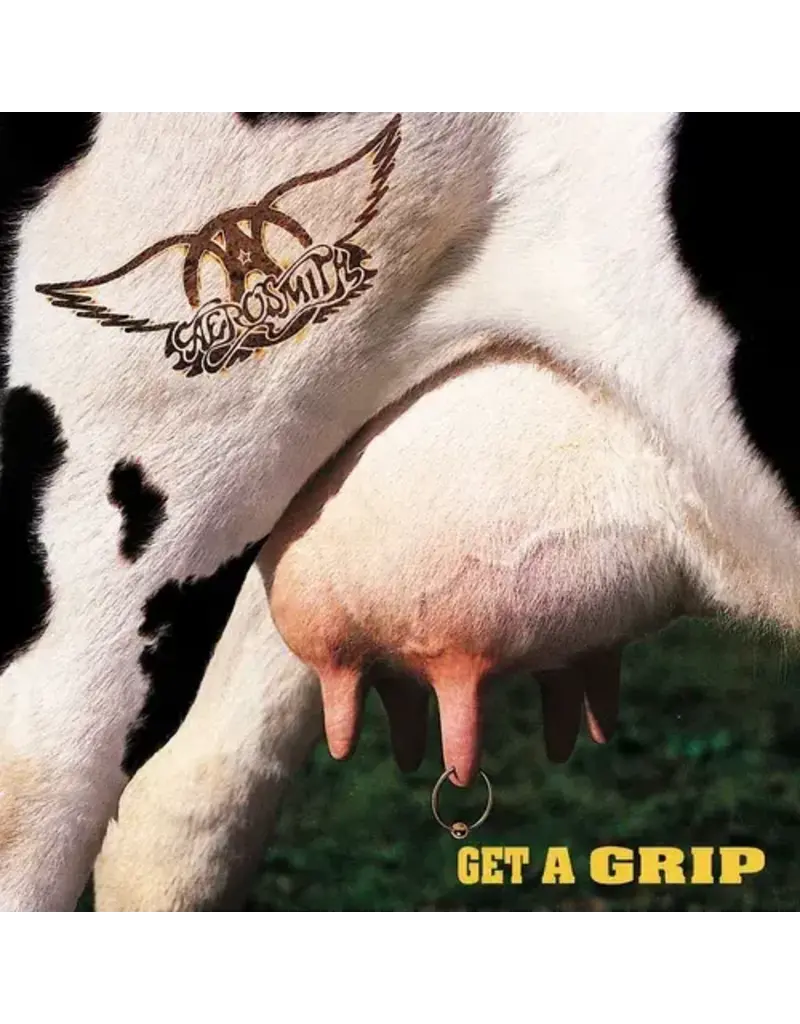 (LP) Aerosmith - Get A Grip (2LP/Black & White Split coloured Vinyl)