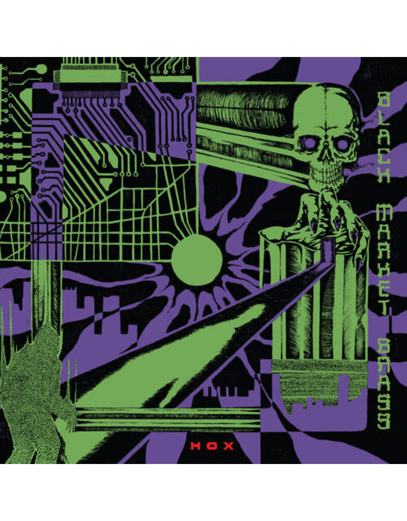 (LP) Black Market Brass - Hox (Indie: antifreeze green vinyl)
