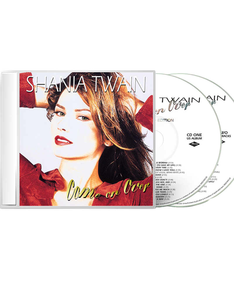 UME (CD) Shania Twain - Come On Over: Diamond Ed. (2CD) 25th Ann.