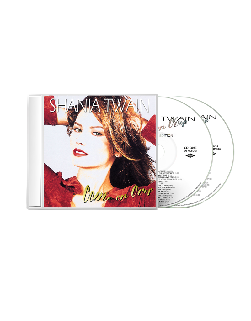 UME (CD) Shania Twain - Come On Over: Diamond Ed. (2CD) 25th Ann.