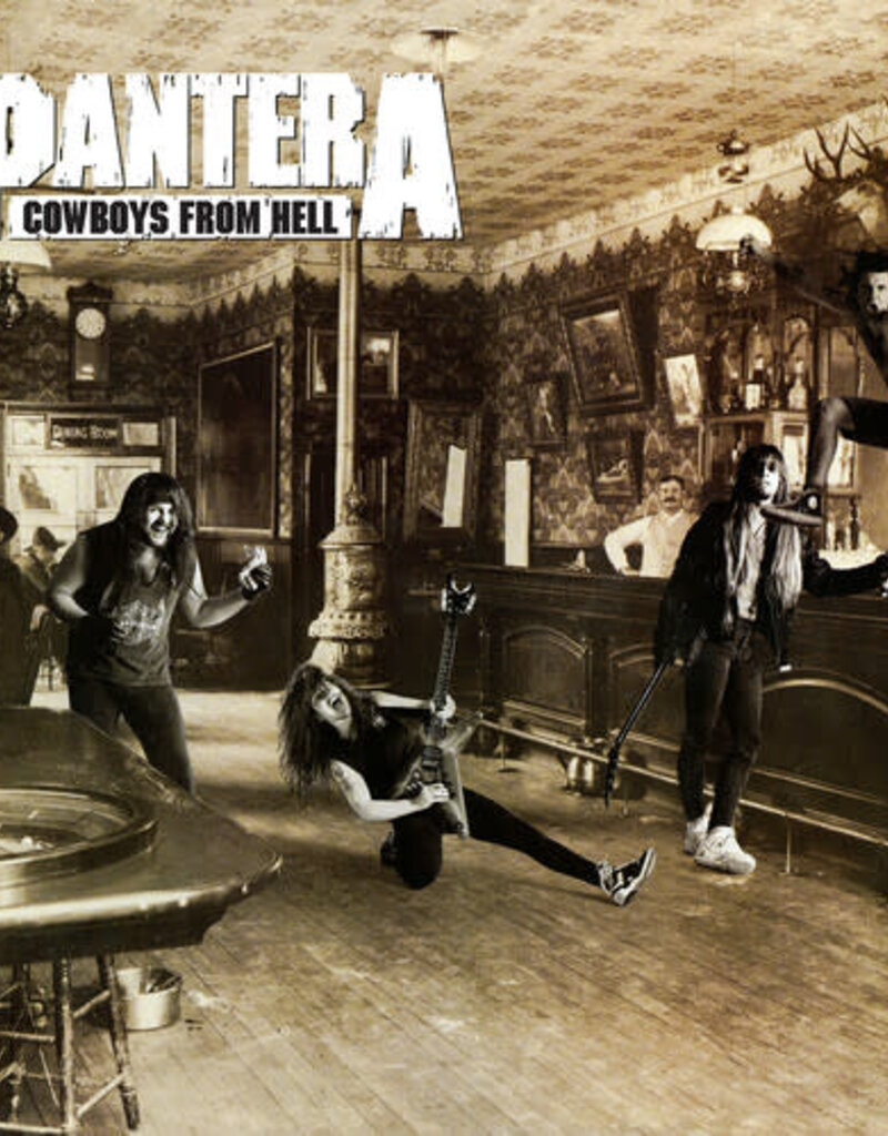 LP) Pantera Cowboys From Hell (Indie Exclusive Limited Edition Marbled  Brown) Dead Dog Records