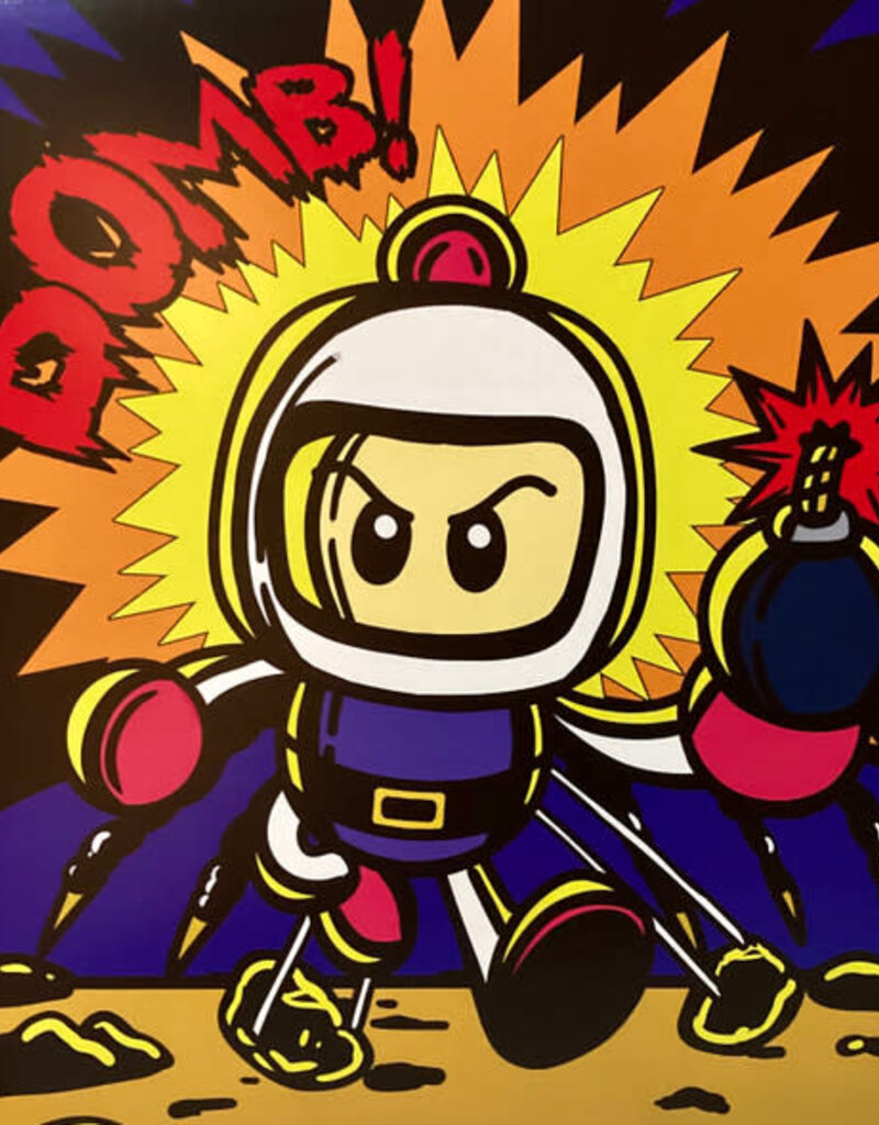 (Used LP) Jun Chikuma – Bomberman / Bomberman II Original Video Game Soundtracks