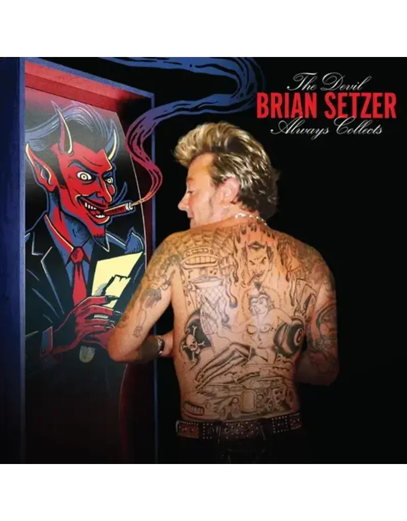 Surfdog Records (LP) Brian Setzer - The Devil Always Collects