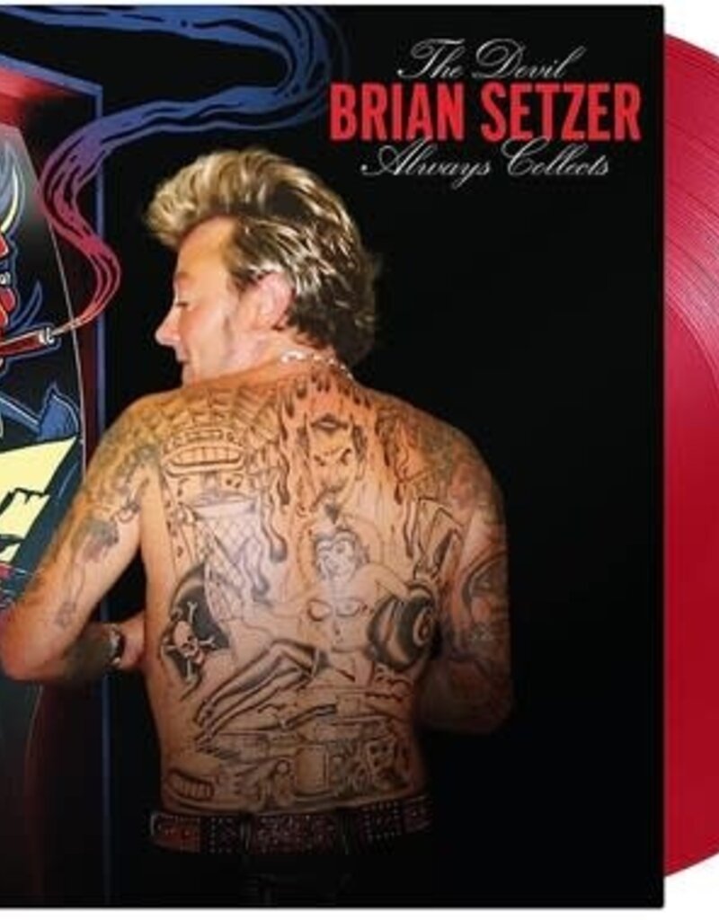 Surfdog Records (LP) Brian Setzer - The Devil Always Collects