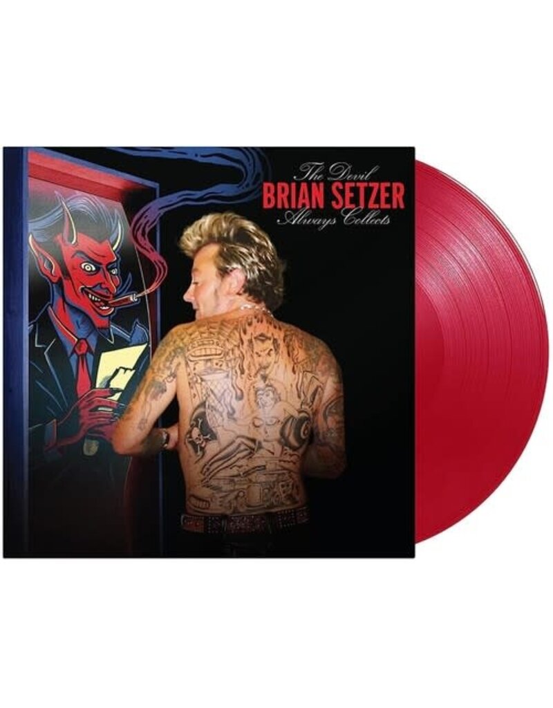 Surfdog Records (LP) Brian Setzer - The Devil Always Collects