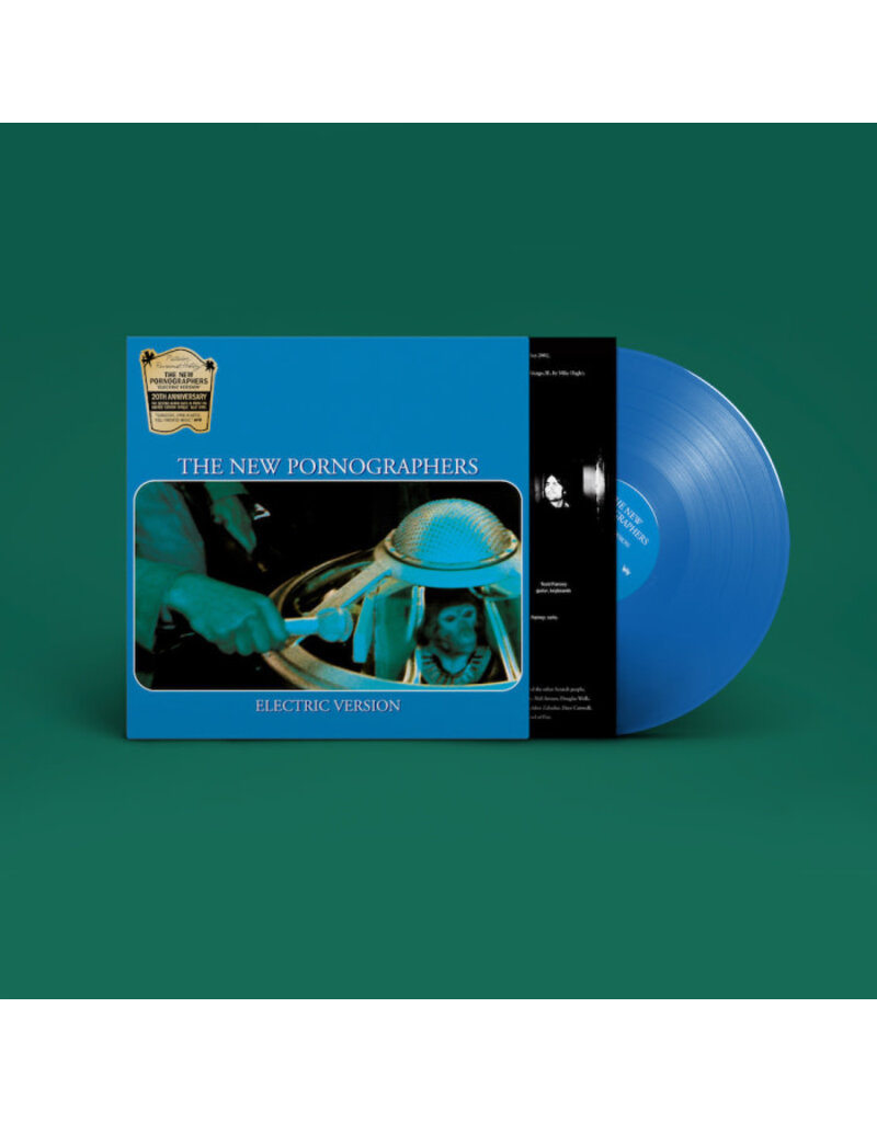 (LP) New Pornographers - Electric Version (20th Anniversary) Opaque Blue Vinyl