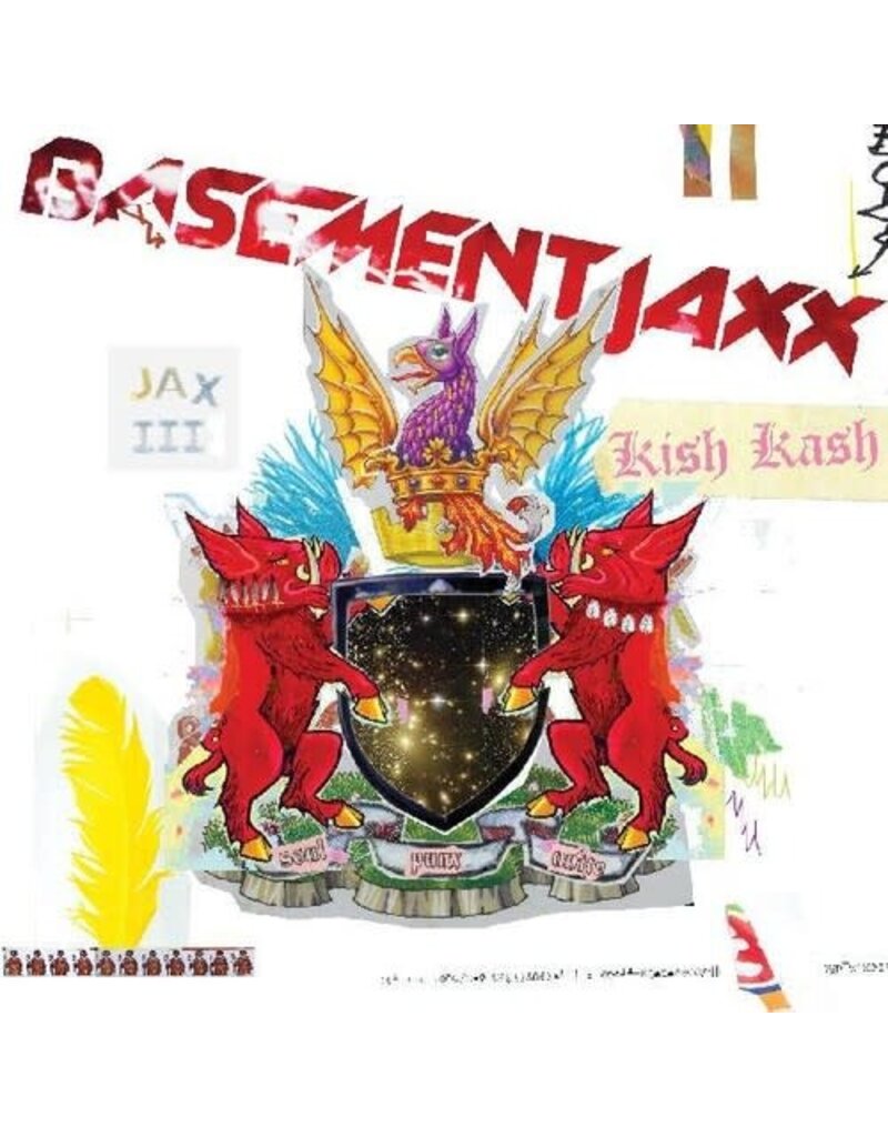 XL Recordings (LP) Basement Jaxx - Kish Kash (2LP) Red & White Vinyl