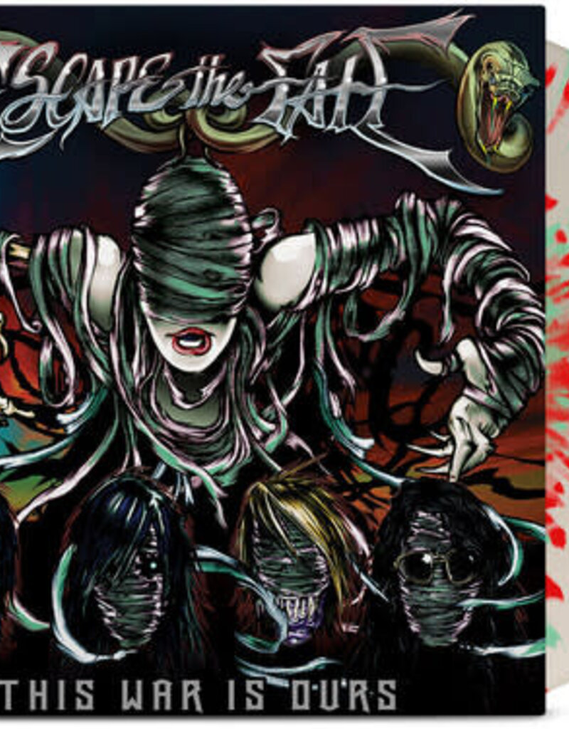 (LP) Escape The Fate - This War Is Ours (15th Anniversary) White & Red Splatter